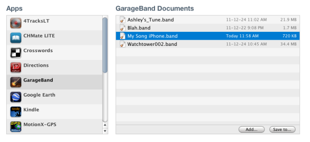 How to export tracks from garageband ipad as aiff files free